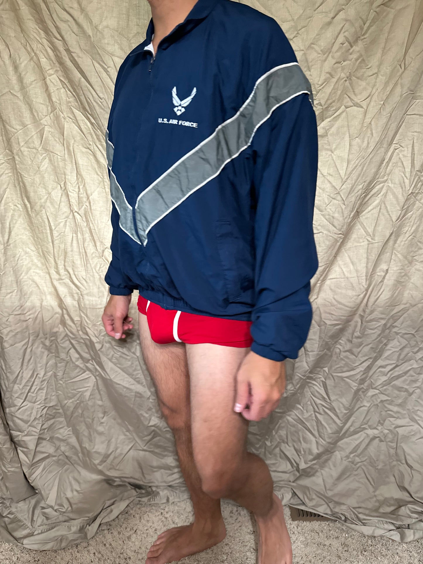 Men’s small short USAF Air Force pt jacket