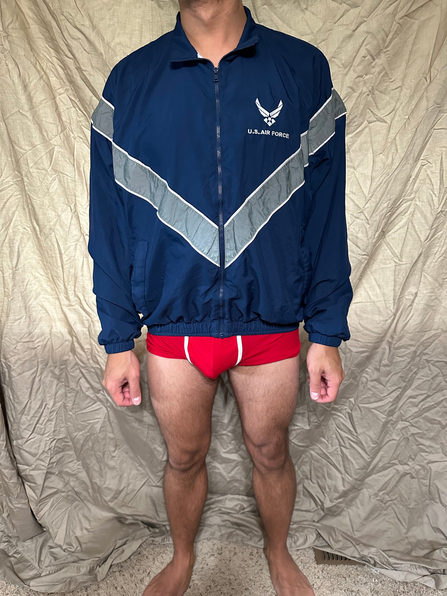 Men’s small short USAF Air Force pt jacket