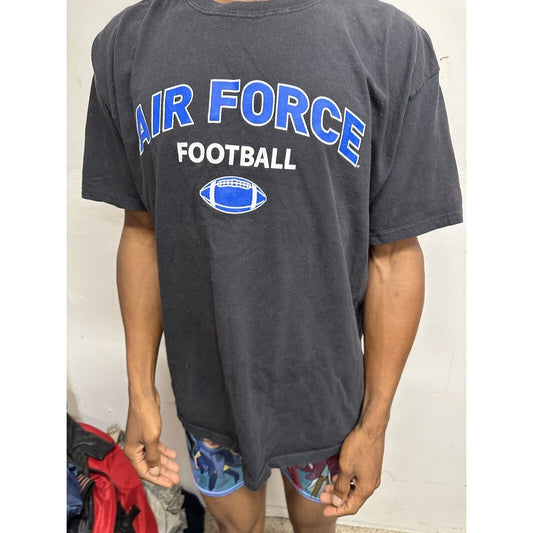 Men’s Black Champion XL Air Force Football Tshirt
