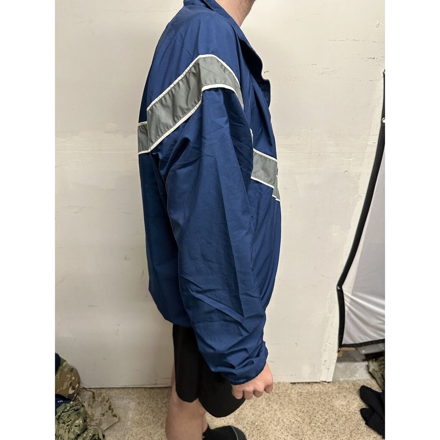 Men’s Medium Long Us Air Force Improved Pt Uniform Top Jacket Full Zip