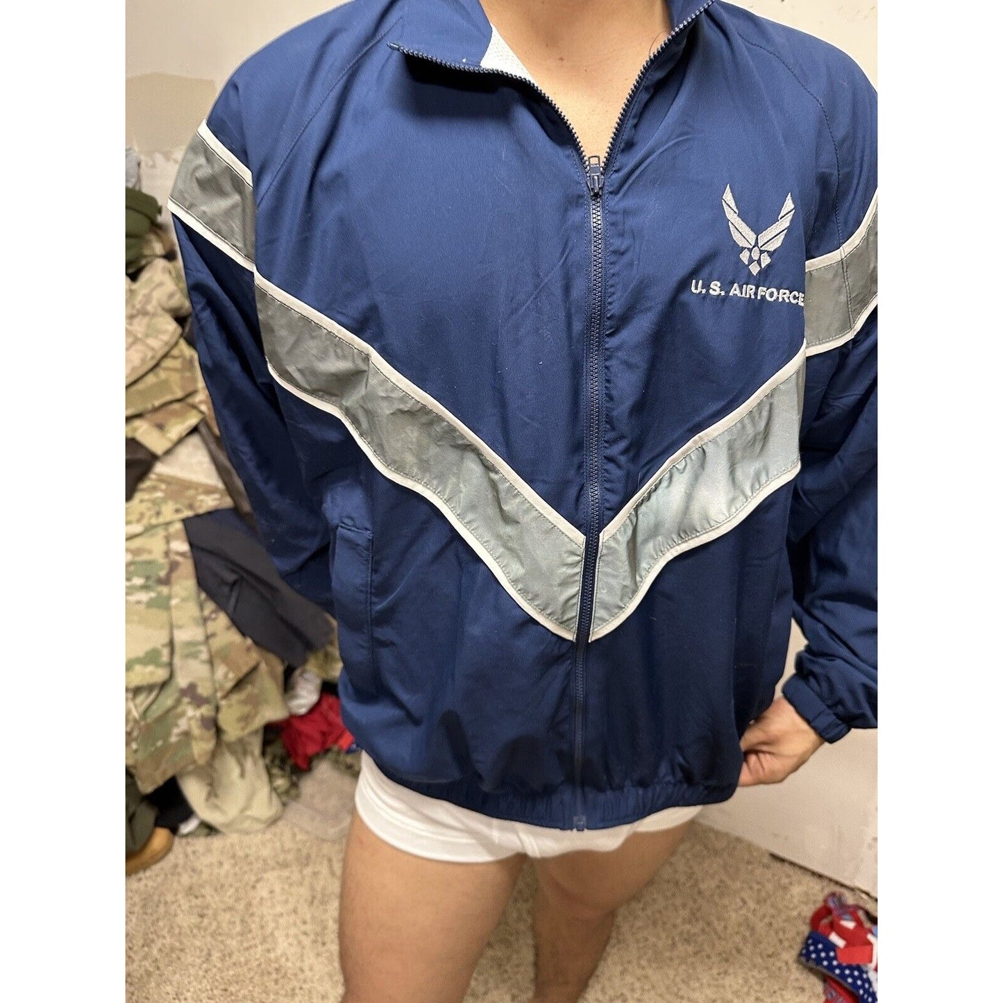 Men’s Air Force Small Regular Pt Jacket Blue Improved Version Uniform