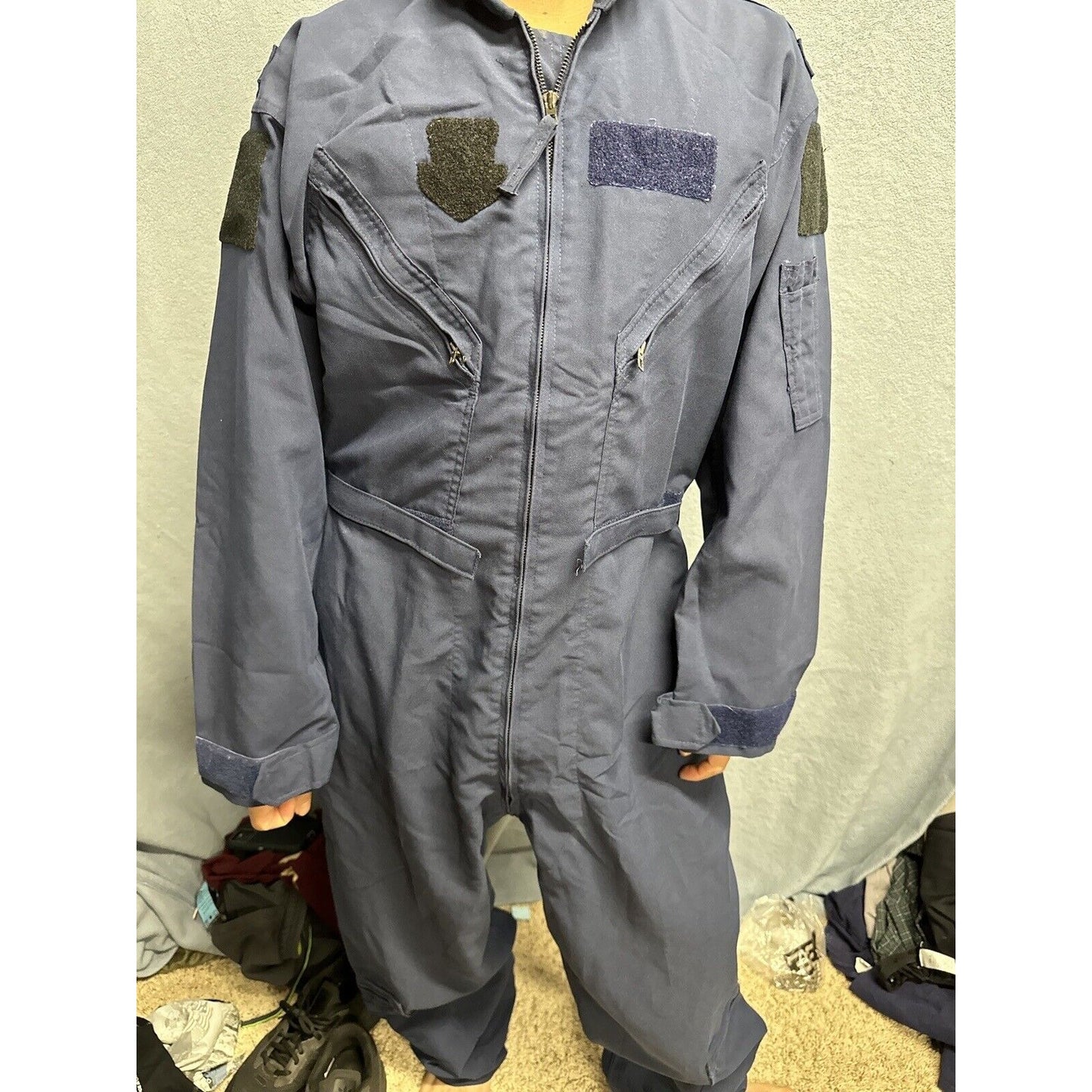 Men’s Dark Blue Strategic Air Command Missile Crew Coverall Uniform Suit O-3