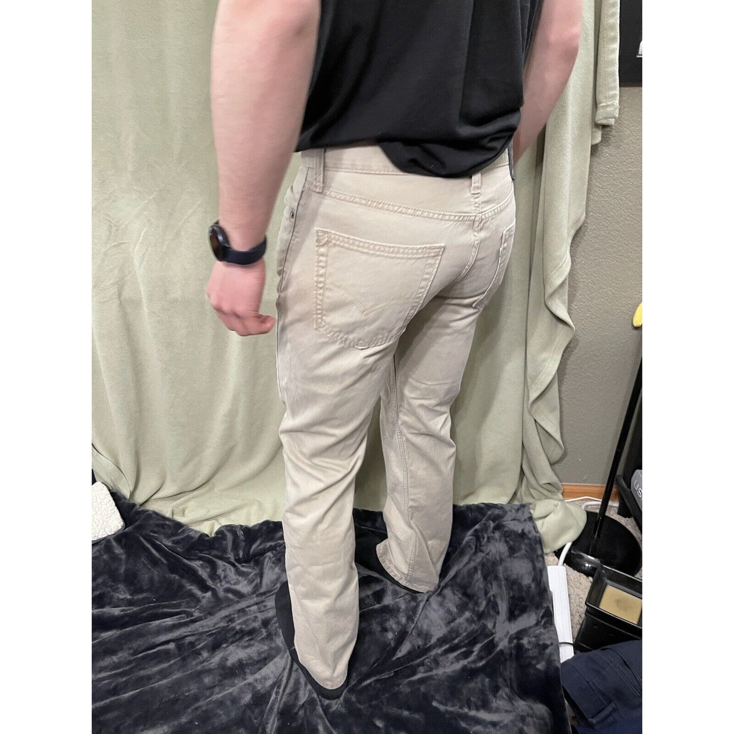 New Levi's 514 Men's 30 x 32 Tan/Khaki Cotton Straight-Fit Pants