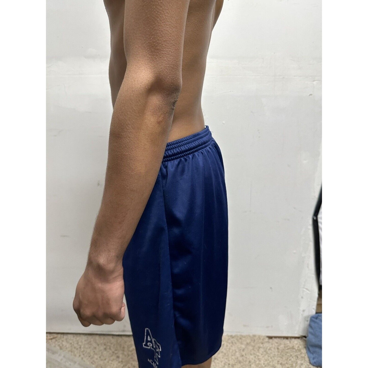 Men’s blue medium athletic usafa Air Force academy cadet shorts