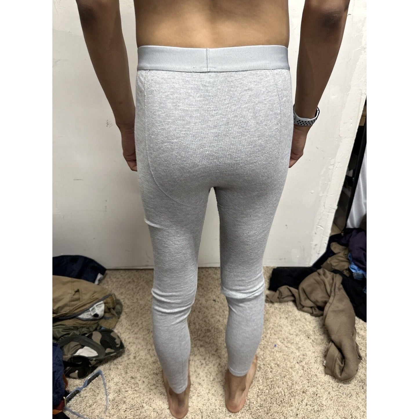 Men’s Medium Highland Originals Gray Leggings Thermals