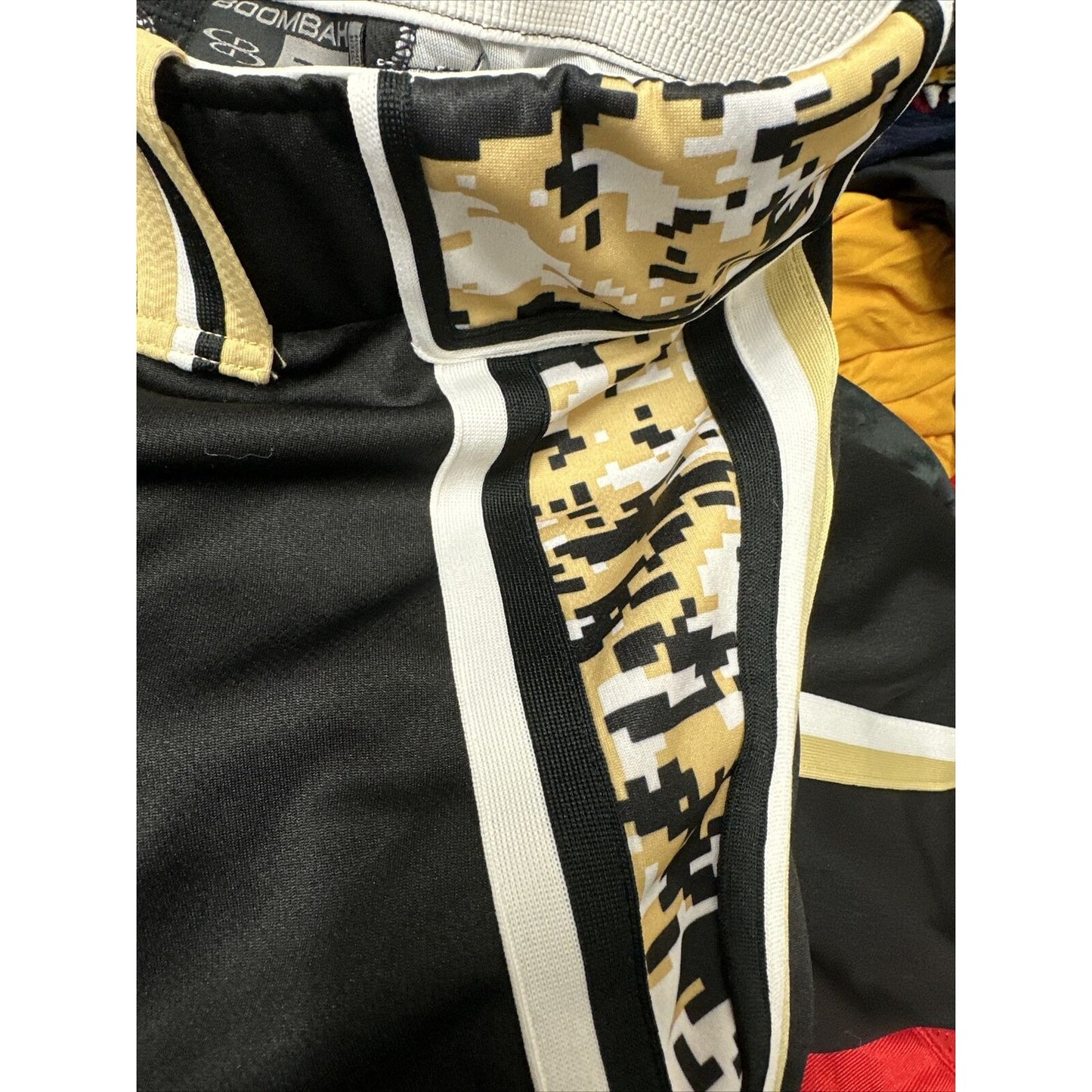 Men’s Black And Camo Boombah Size 36 Baseball Pants