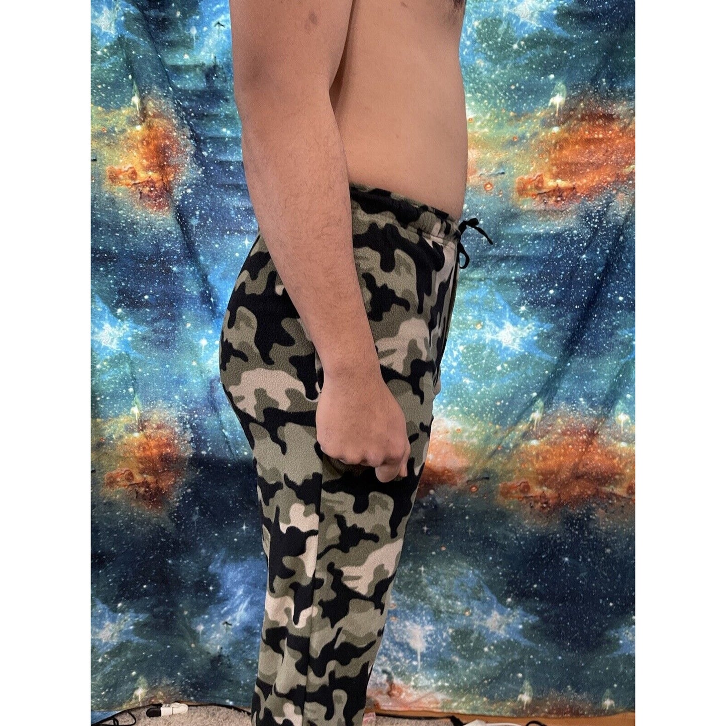Men’s Small Camo Lounge Pants Sleepwear Fruit Of The Loom