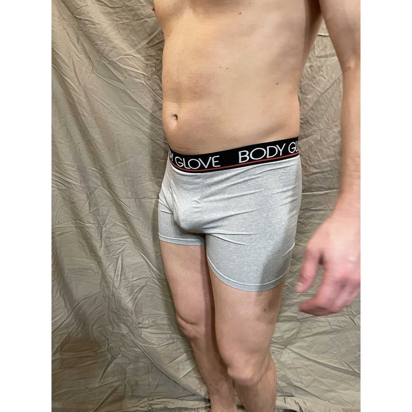 men's gray Body Glove Boxer Briefs Large