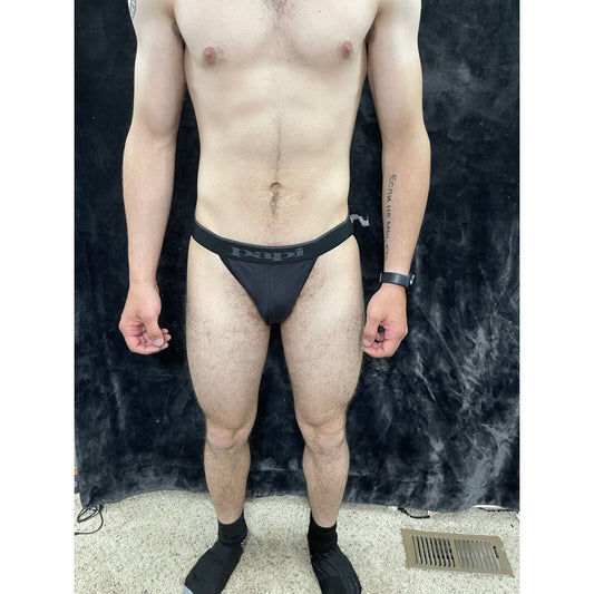 Men’s Papi Large Black Jockstrap Jock