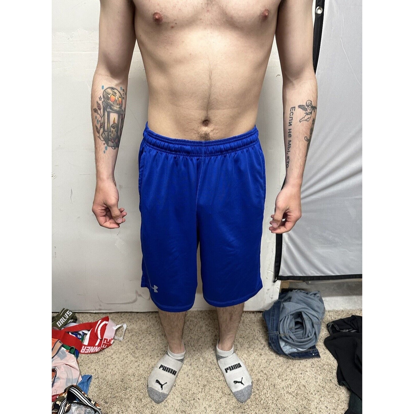 Men’s Medium Royal Blue Under Armour Athletic Shorts