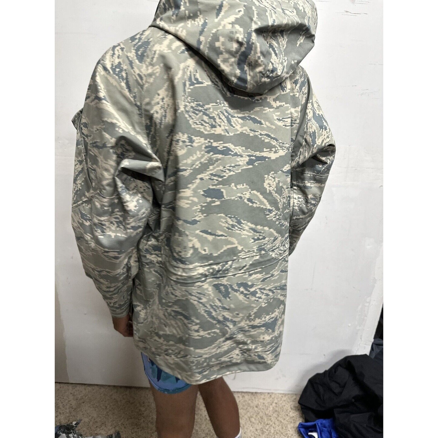 Men’s Small Short Abu Airman Battle Uniform Gore-Tex Jacket Parka Civil Air Patrol