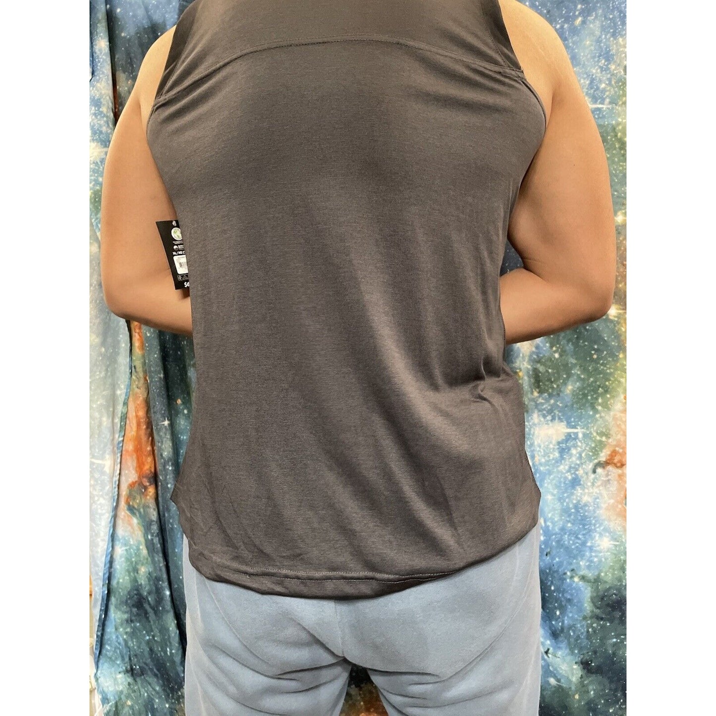Men’s black XL athletic works muscle shirt tank