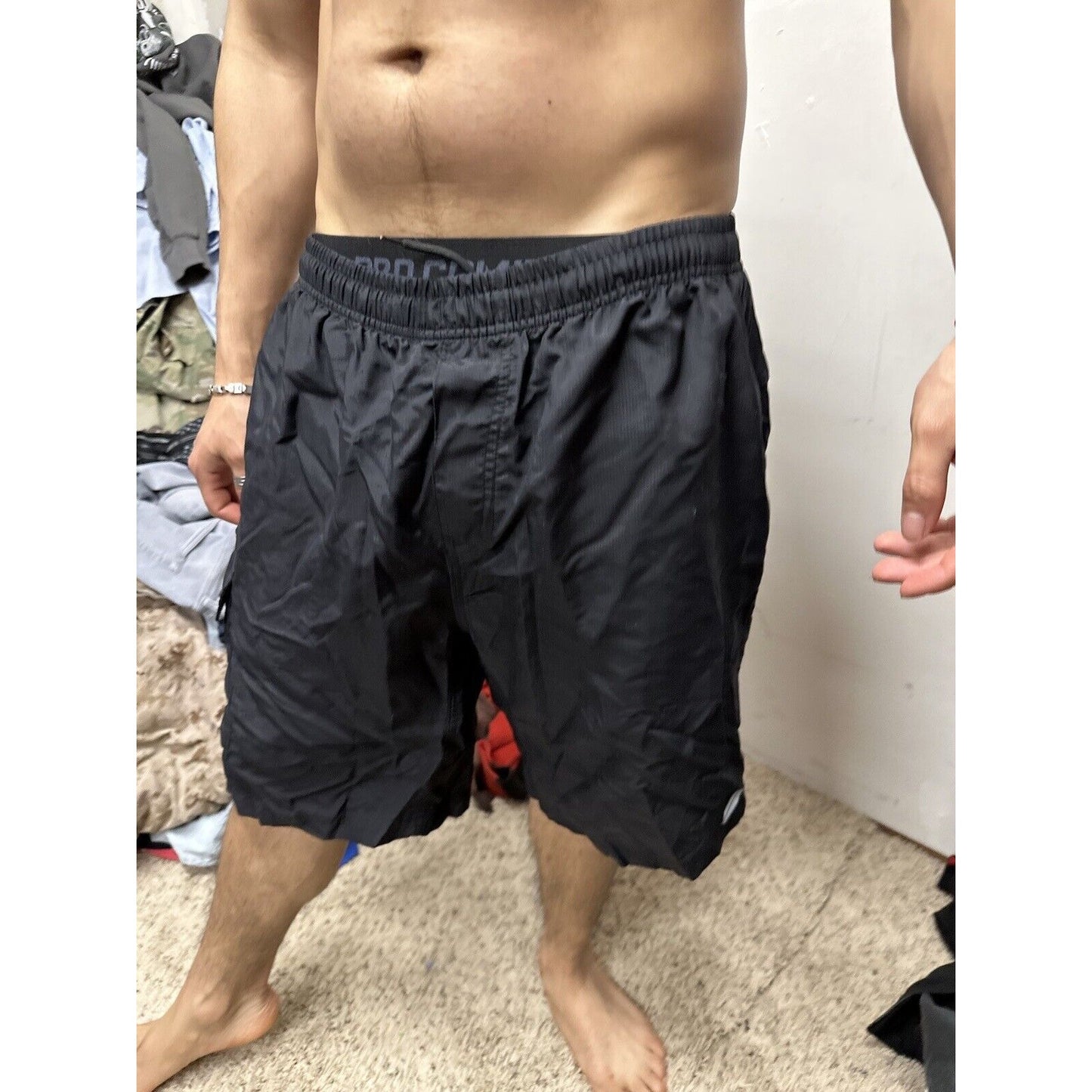 Men’s Black Ezrun XL Padded Bike Cycle Shorts