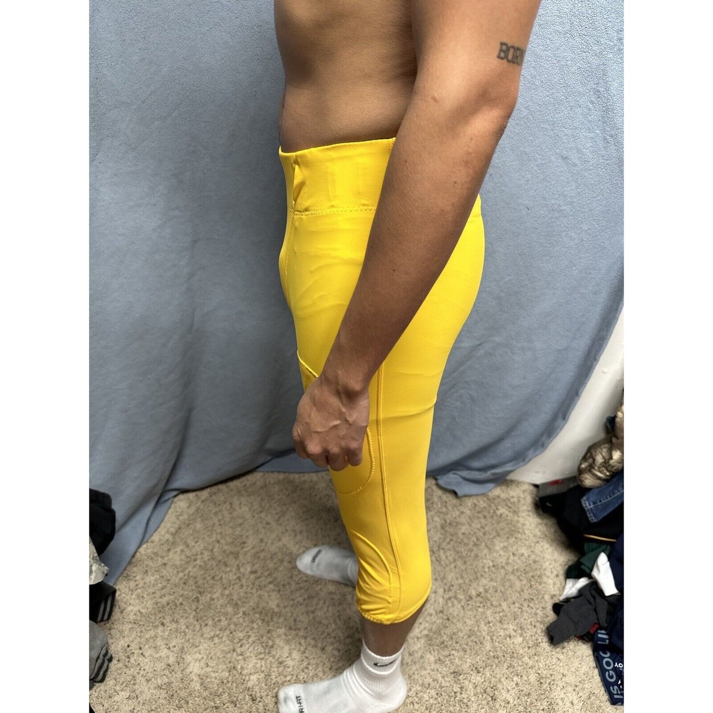 Men’s Gold / Yellow Rawlings Football Pants Medium