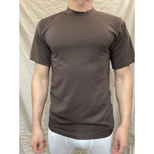 Men's Augusta Sportswear Moisture Management Athletic shirt Brown Small