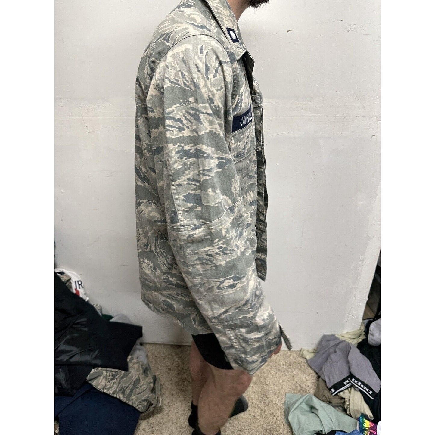 Men’s 42R Abu Airman Battle Uniform USAF Civil Air Patrol Blouse Top