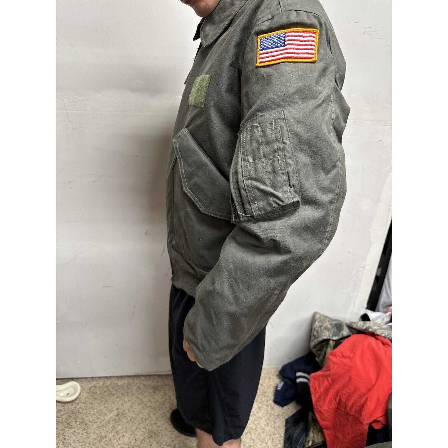 Men’s Air Force Academy USAFA Medium Jacket Flyer’s Cold Weather Flight Jacket