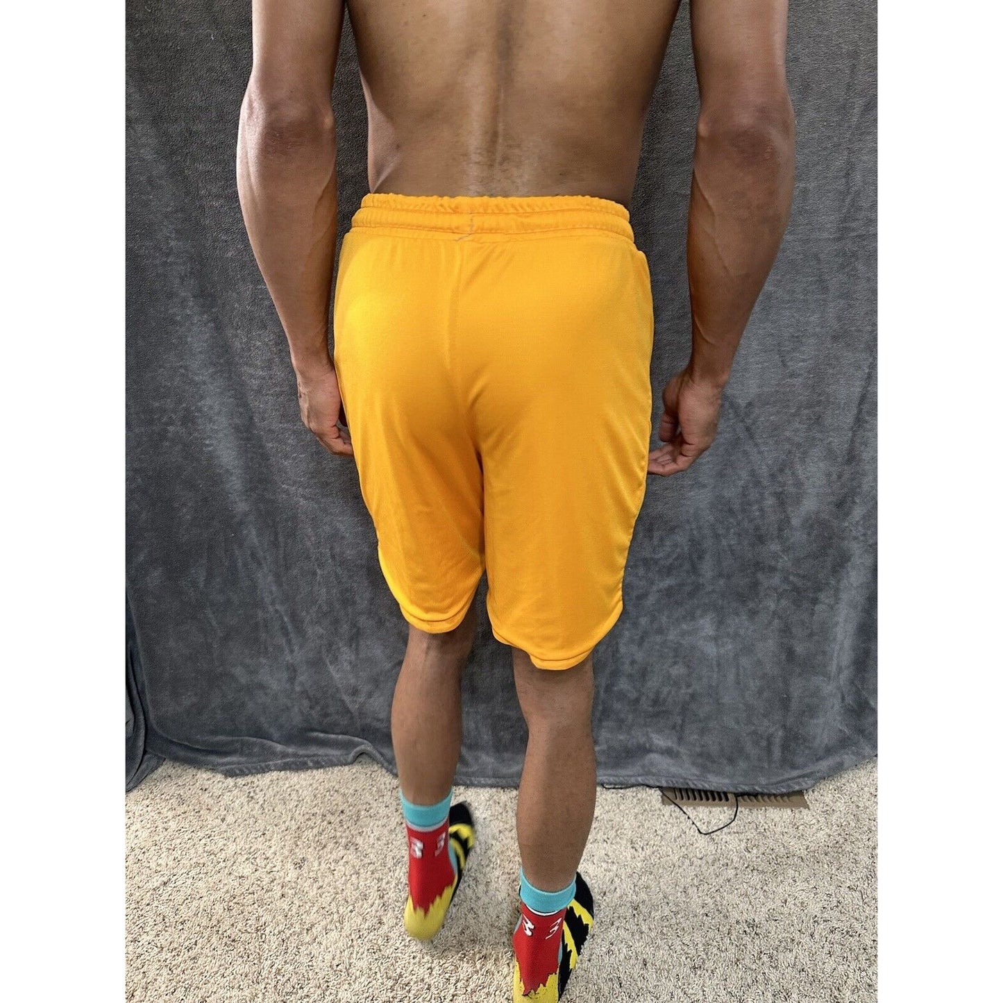 Men’s Tennessee Vols Volunteers Reversible Athletic Shorts Orange Gray ~medium