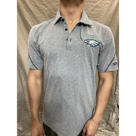 OGIO Gray Polo Shirt medium pine creek high school Eagles