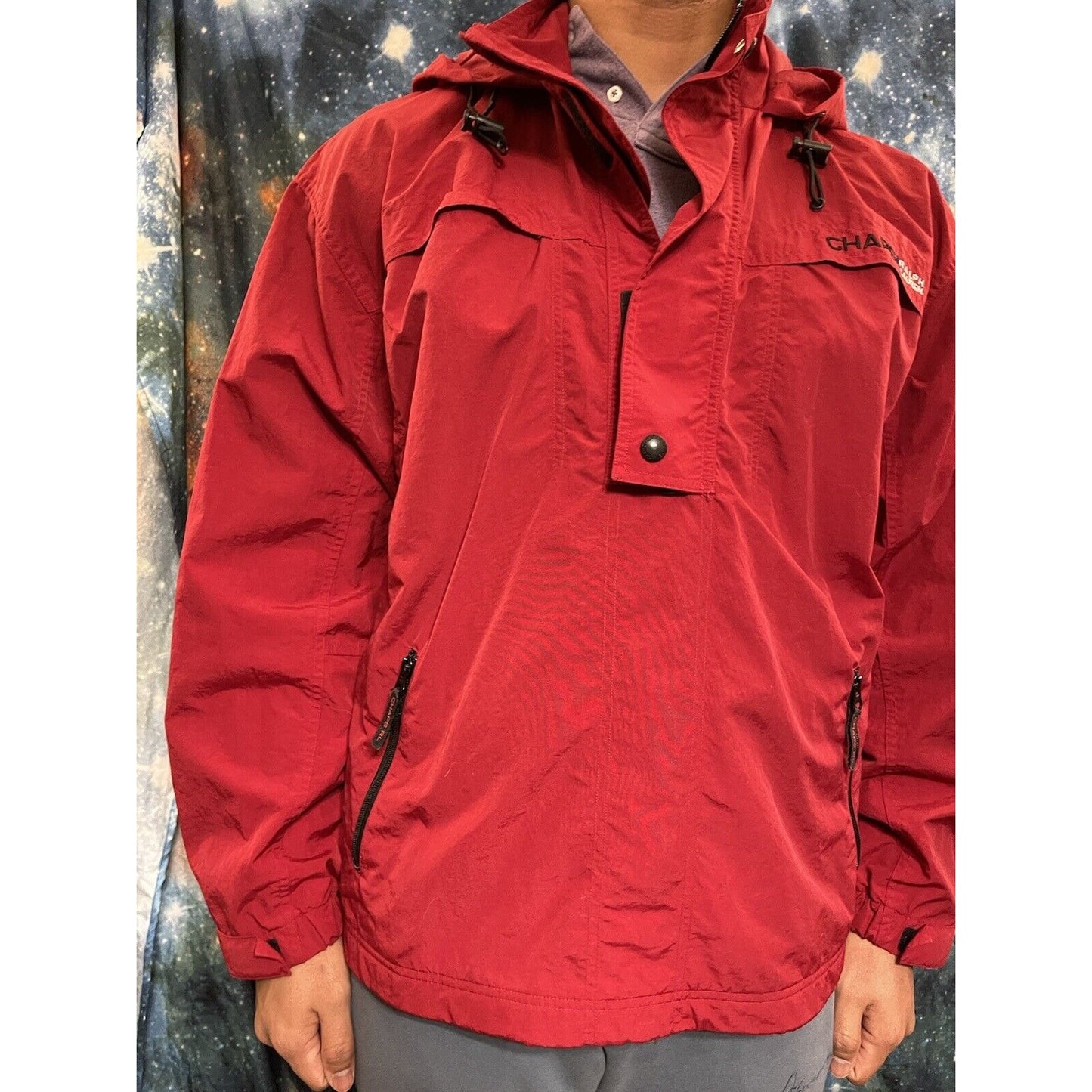 Men’s red Chaps Ralph Lauren Large nylon polyester