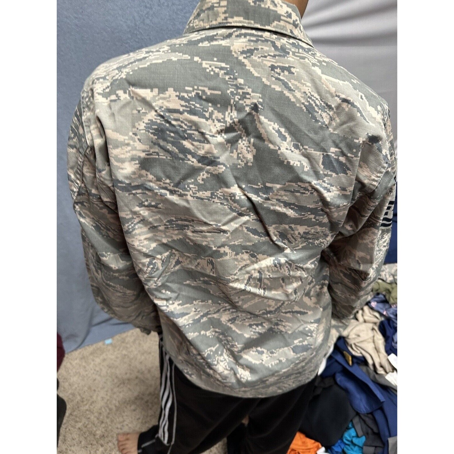 Men’s Abu Airman Battle Uniform Civil Air Patrol 40R Coat Blouse USAF Uniform