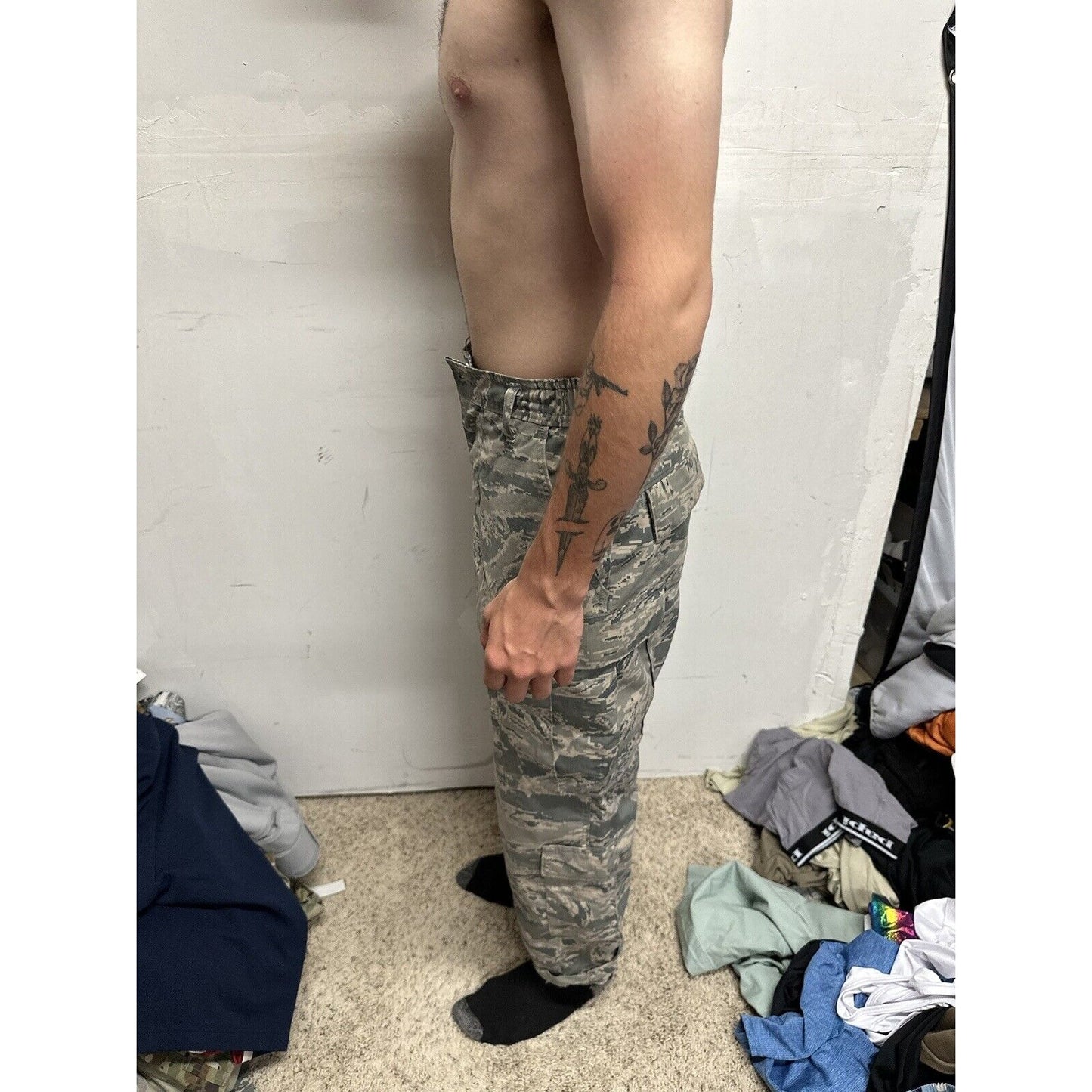 Men’s Abu Air Force Airman Battle Uniform Pants 30 XS Civil Air Patrol