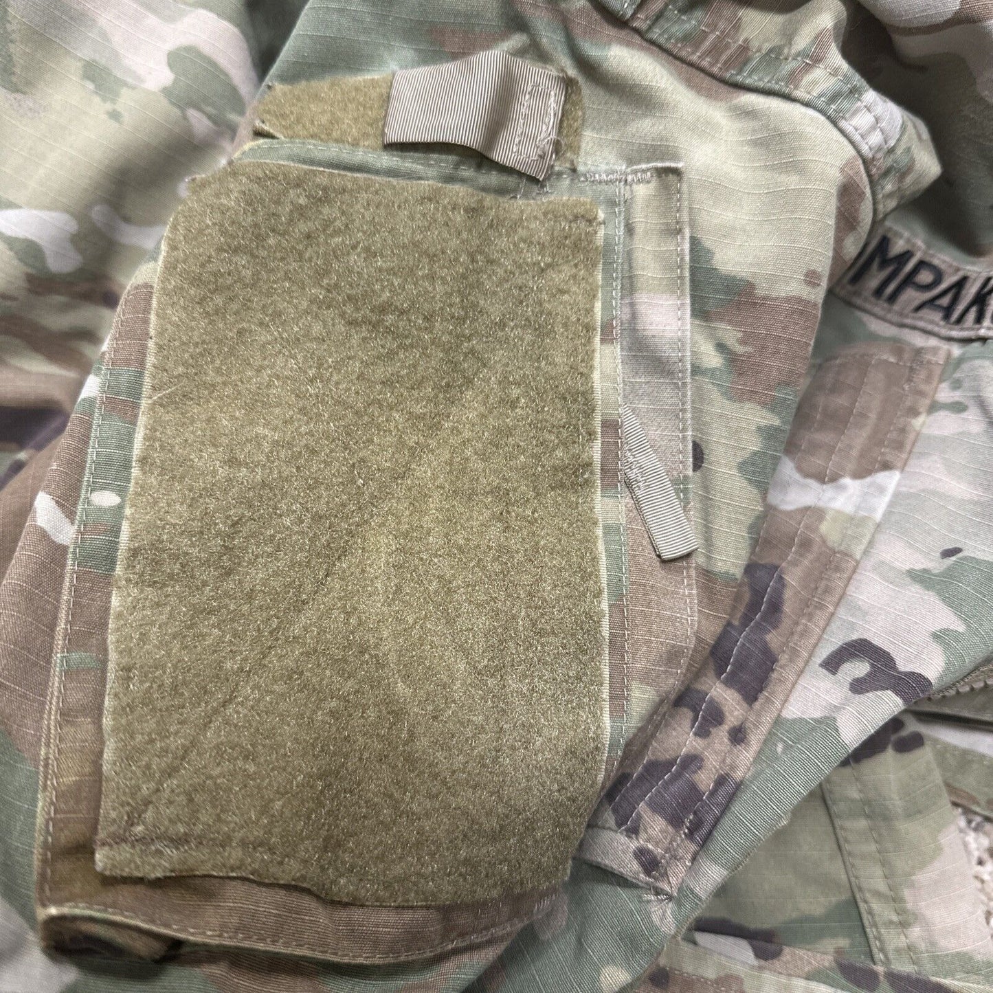 Men’s Ocp Top Medium Long Army Blouse Air Force With Patches