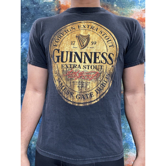 Men’s Guinness Black T-shirt Medium