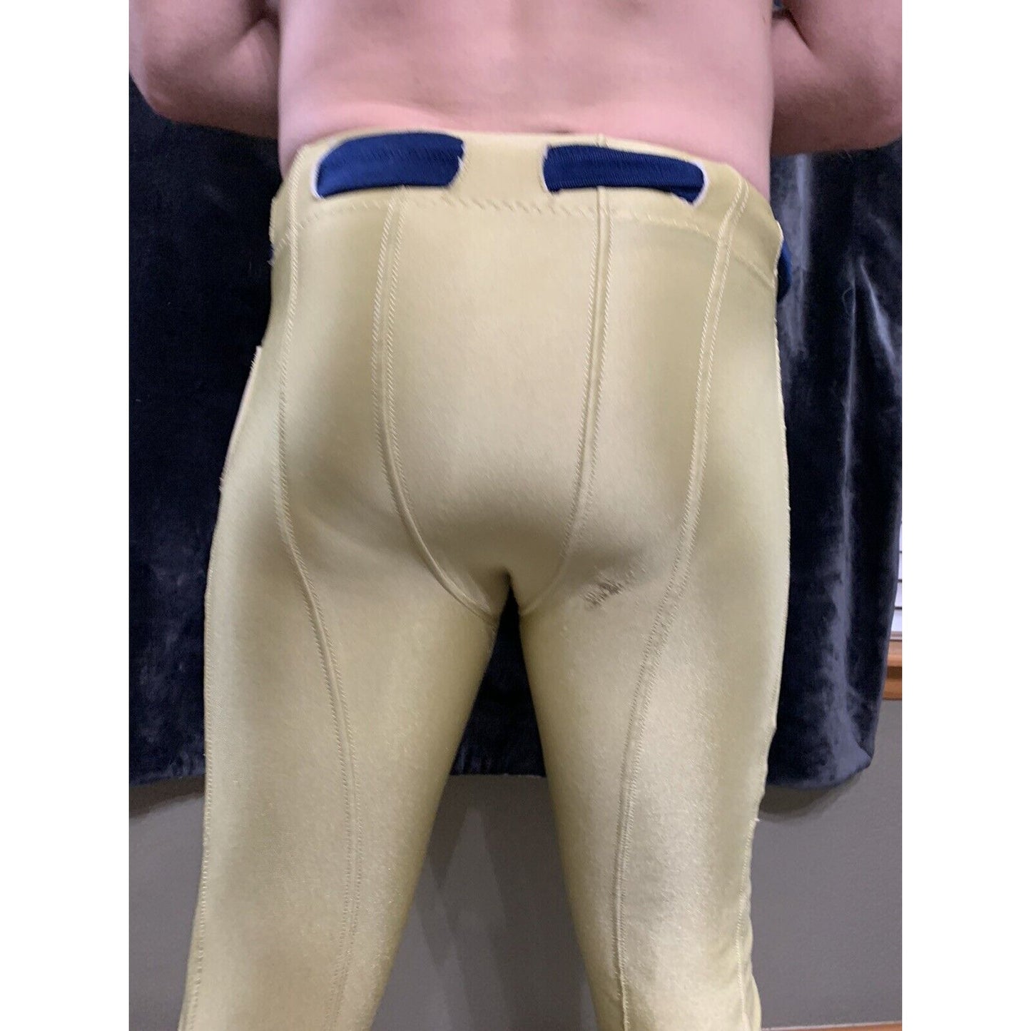 “ET” Football Pants Gold Russell Athletic Size 36