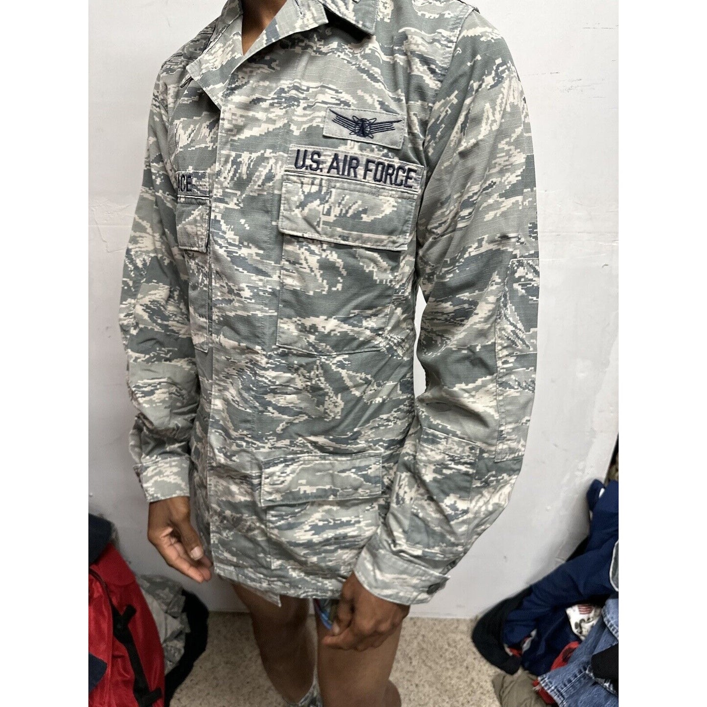 Men’s 36XL Airman Battle Uniform Abu USAF Civil Air Patrol Top Coat Blouse
