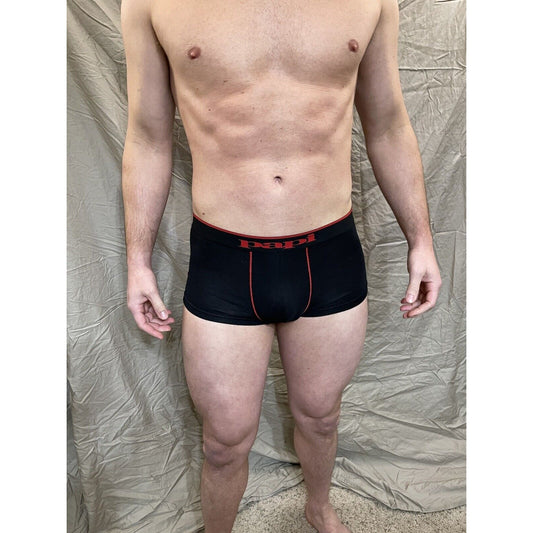 men's papi trunk small black athletic cut briefs New And Unworn