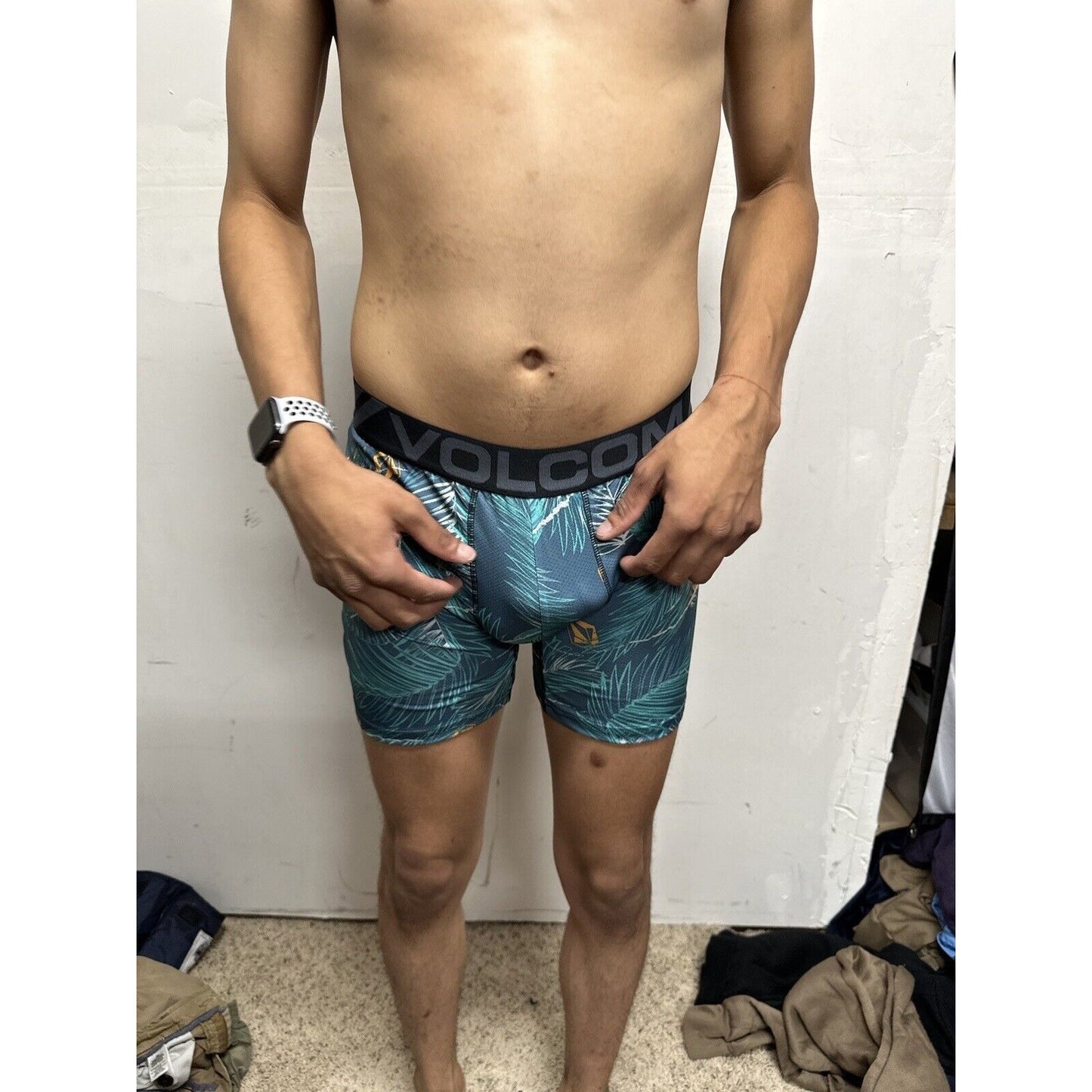 Men’s Tropical Medium Volcom Boxer Briefs