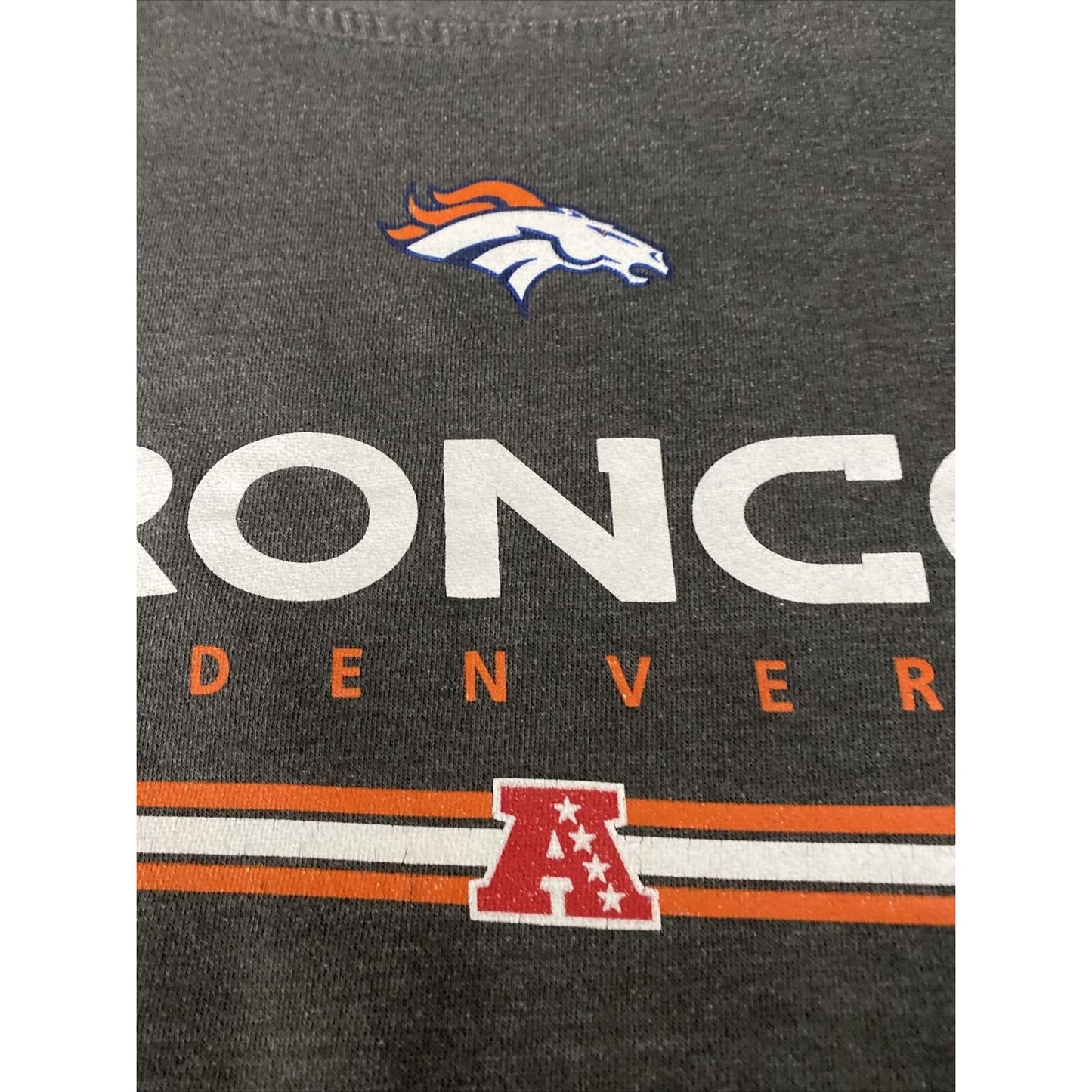 Vintage Denver Broncos NFL AFC 1990s NFL Team Apparel Men’s XL Gray Pullover