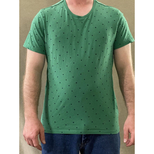 Old Navy Men’s Large Green Shamrocks for St. Patrick’s Day Soft-washed T-shirt