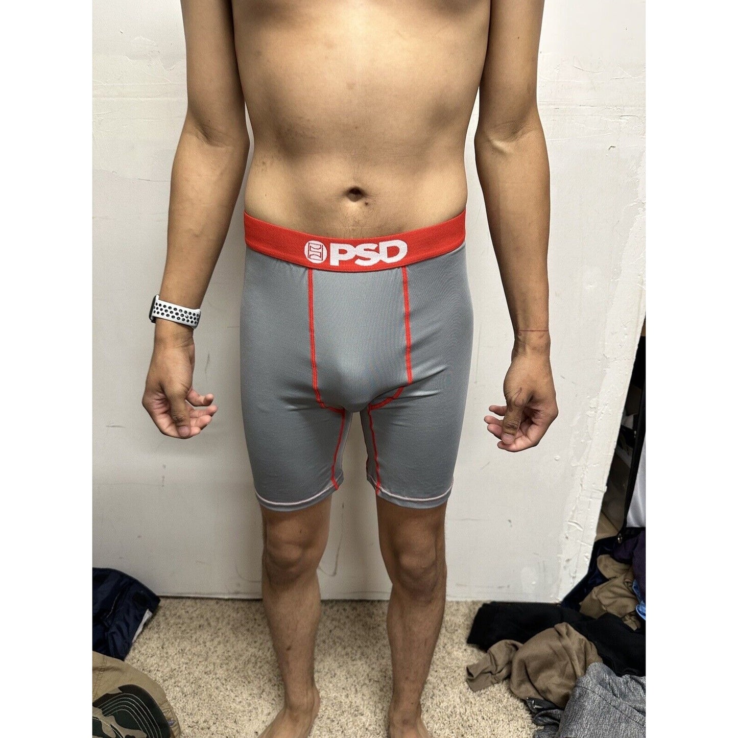 Men’s PSD Medium Gray Boxer Briefs