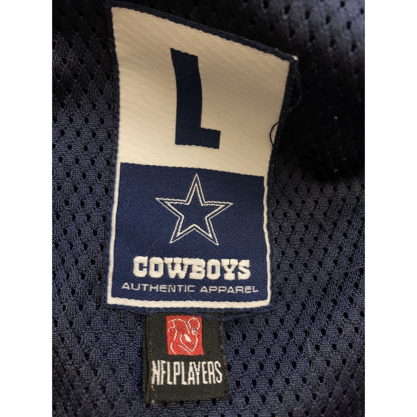 Tony Romo Dallas Cowboys Authentic Apparel Men’s Size Large Jersey