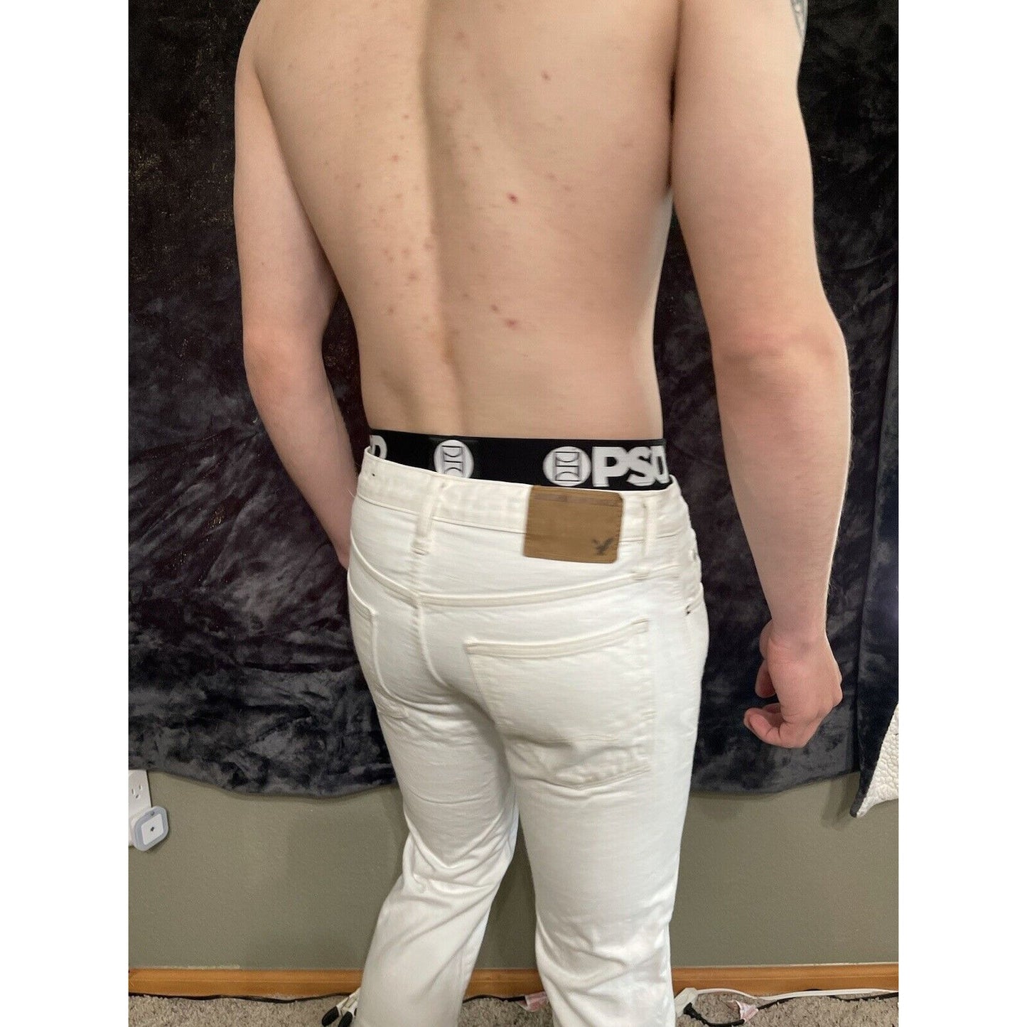 Men’s American Eagle Straight White Jeans 29x30