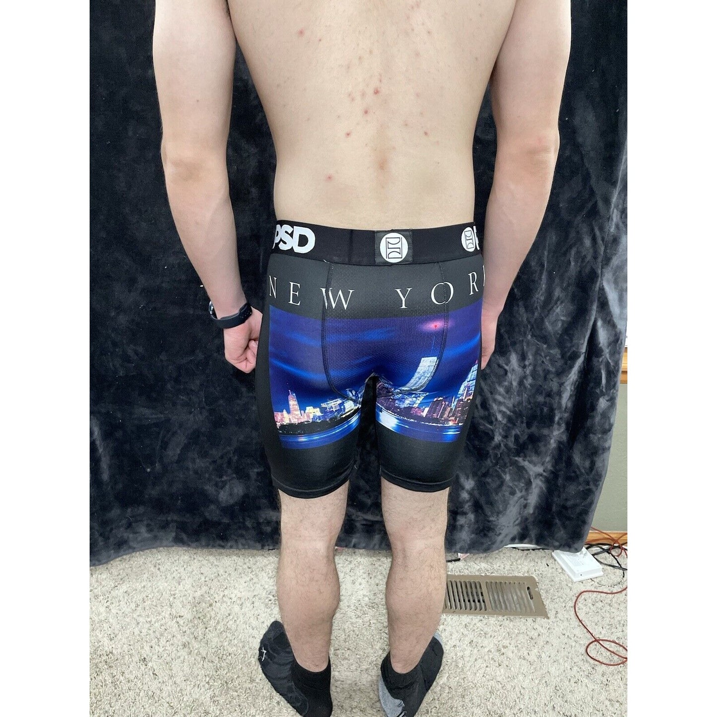 Men’s Large PSD New York Boxer Brief Statue of Liberty Freedom Tower