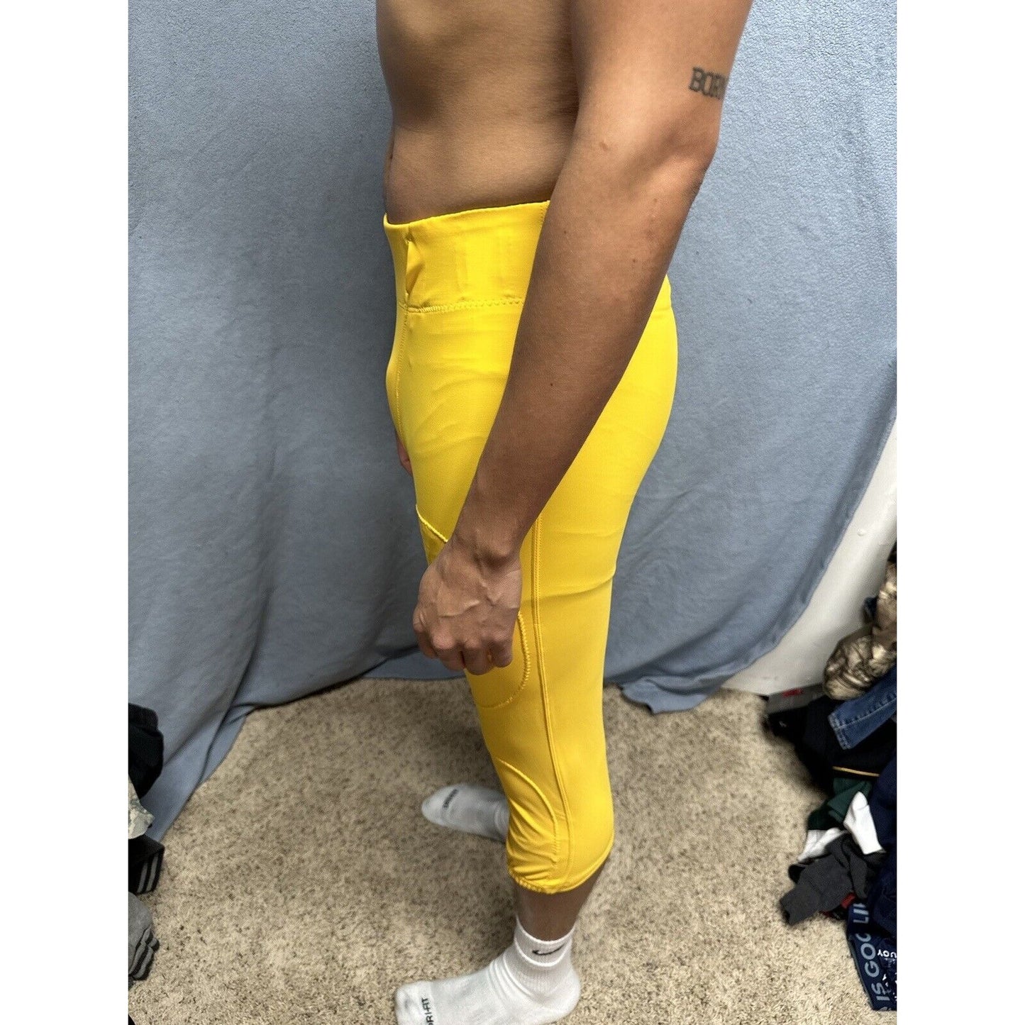 Men’s Gold / Yellow Rawlings Football Pants Medium