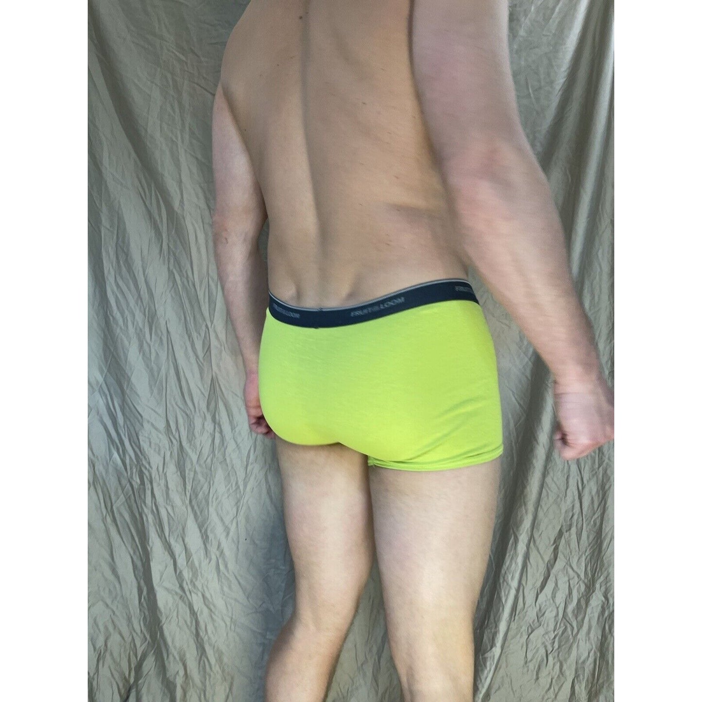 boy's large fruit of the loom boxer brief Yellow