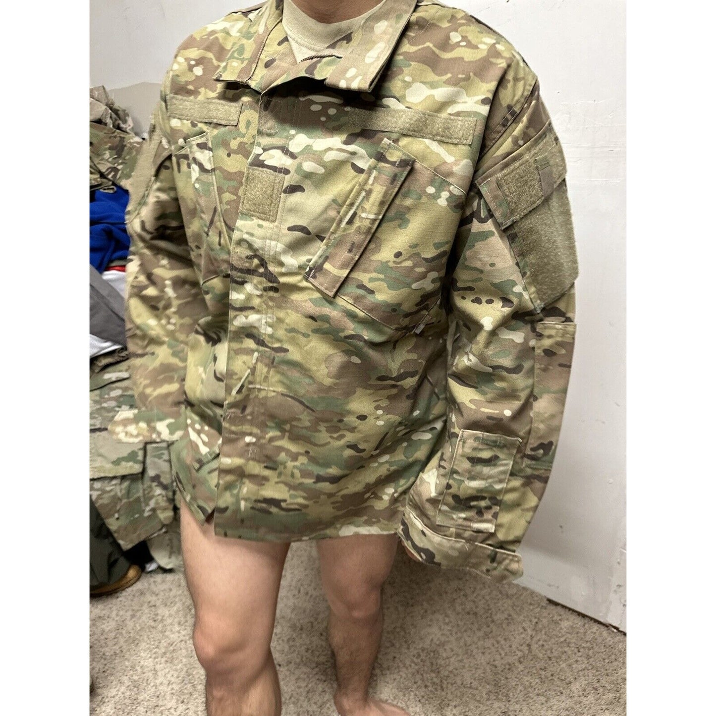 Men’s Army USAF USSF Multicam OCP Propper Large Regular Blouse Top Uniform