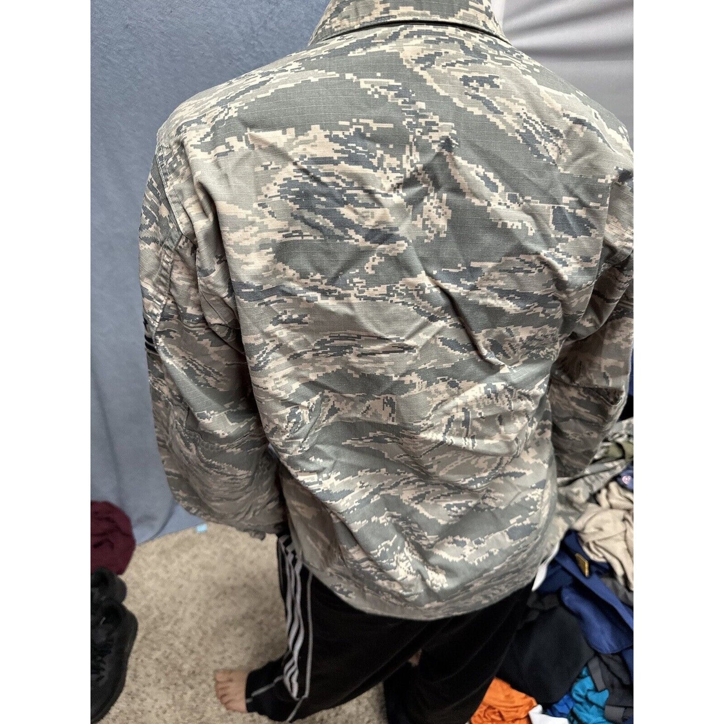 Men’s Abu Airman Battle Uniform Civil Air Patrol 40R Coat Blouse USAF Uniform