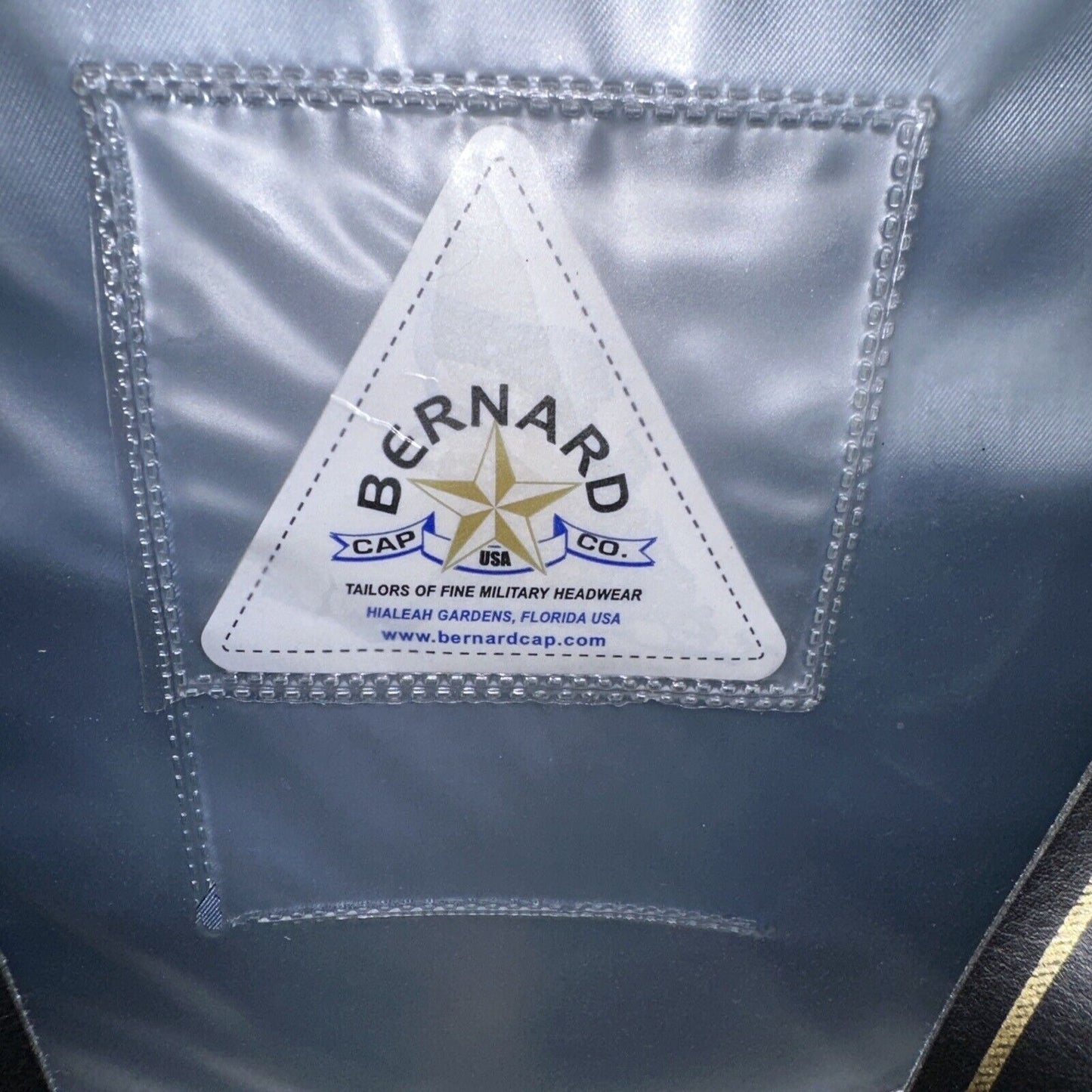 Air Force Bernard Cap Company Size 7 1/8 Wheel Cap Dress Cover Blue