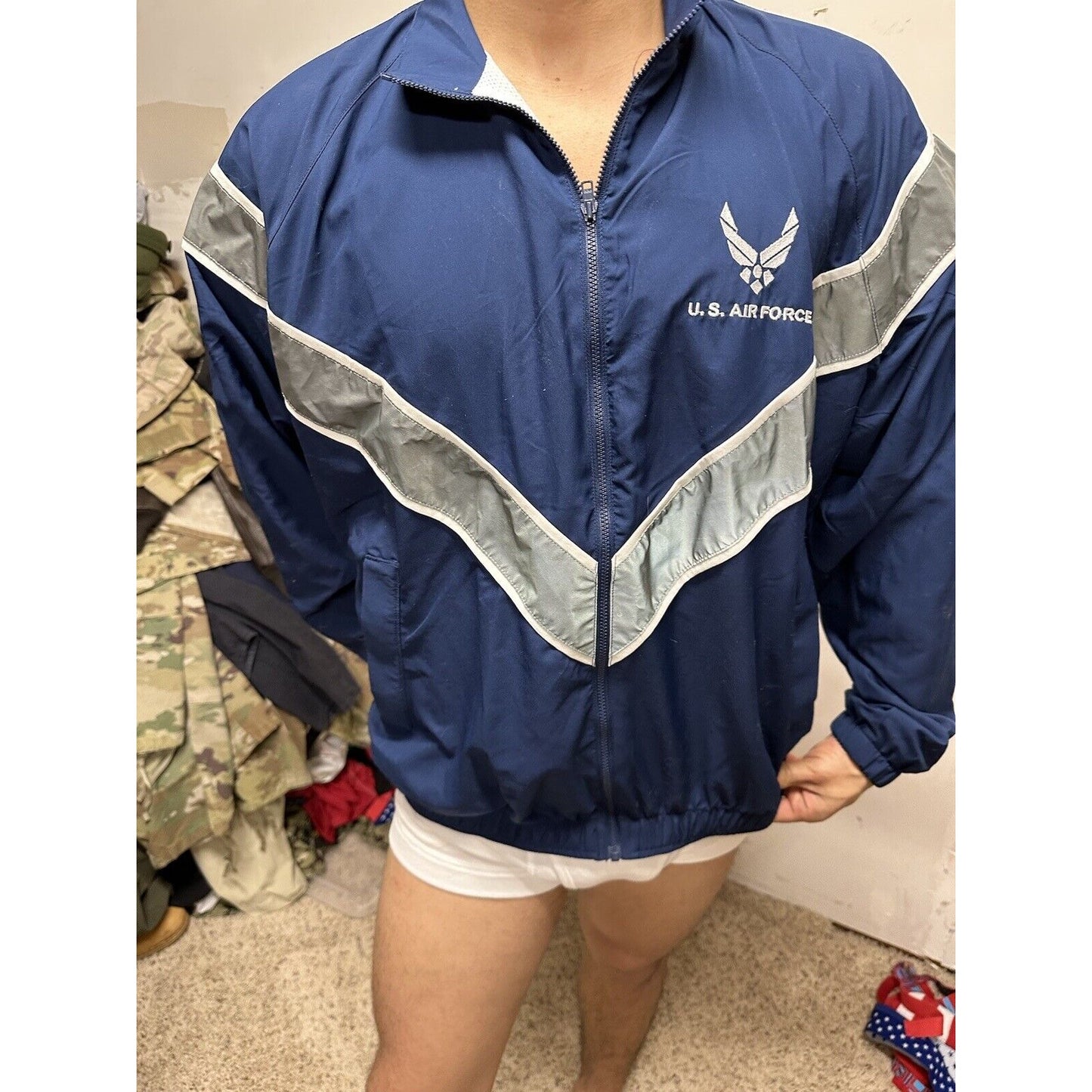 Men’s Air Force Small Regular Pt Jacket Blue Improved Version Uniform