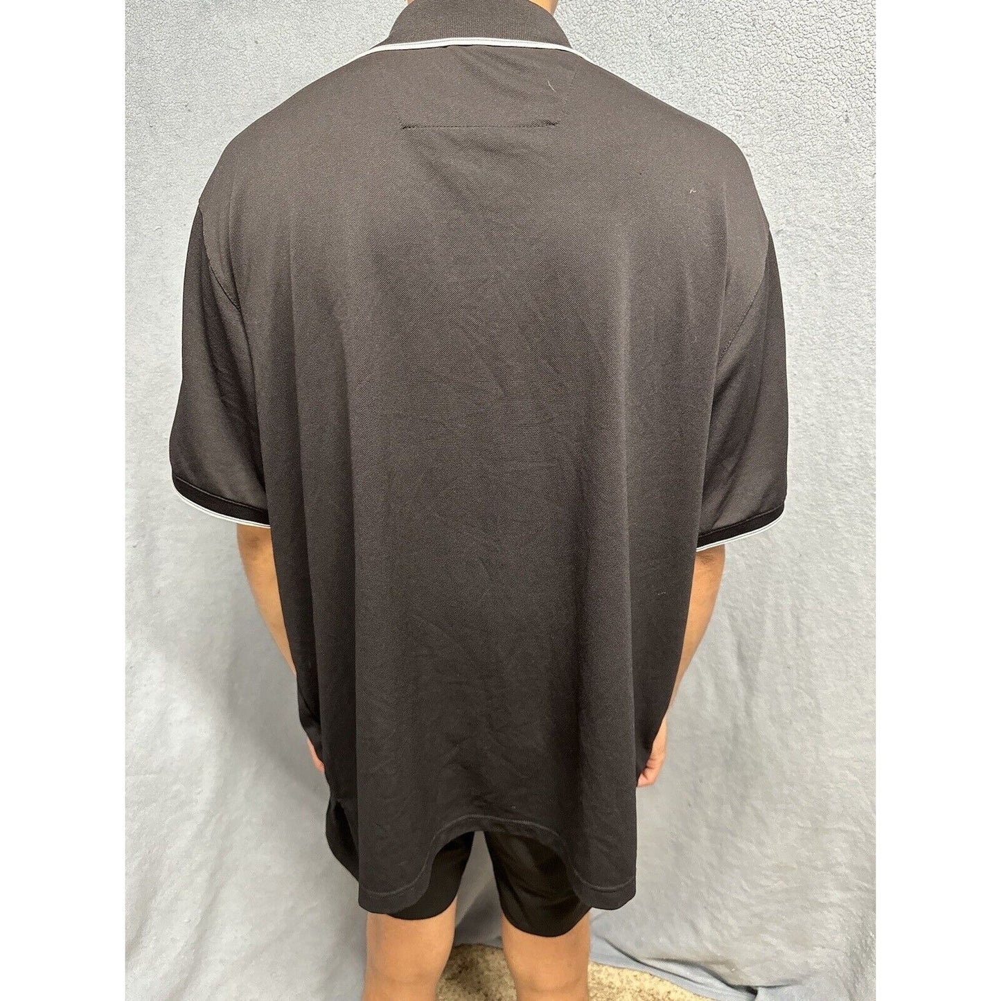 Men’s Black Antigua XXL San Francisco Giants Baseball Polo Shirt