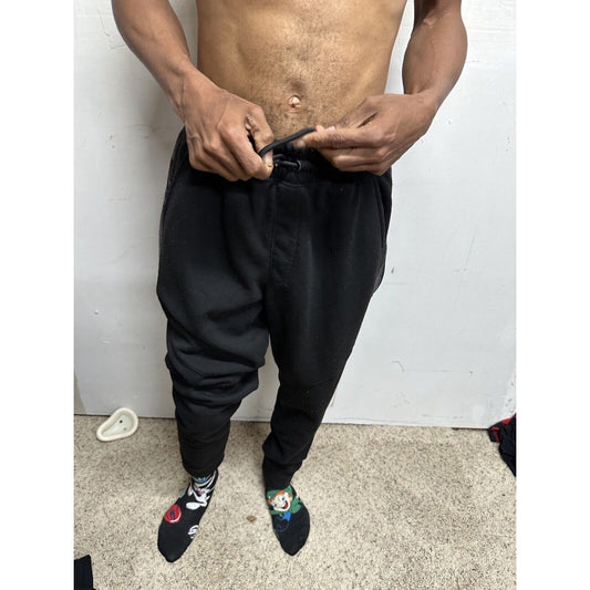 Men’s RBX Black Large With Camo Sweat Pants With Pockets