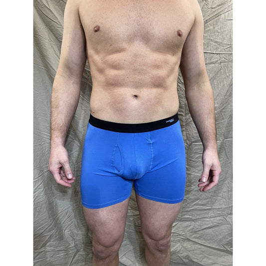 men's blue inersy weekly medium compression shorts