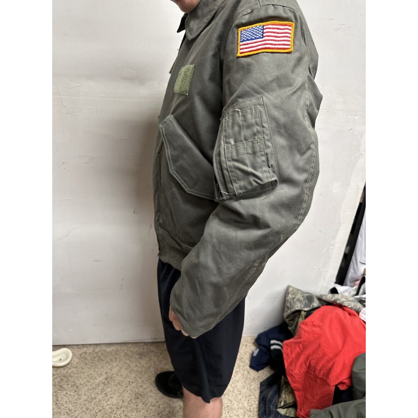 Men’s Air Force Academy USAFA Medium Jacket Flyer’s Cold Weather Flight Jacket