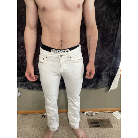 Men’s American Eagle Straight White Jeans 29x30