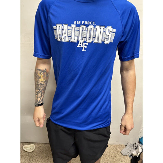 Men’s Small Blue Air Force Falcons Air Force Academy Augusta Shirt